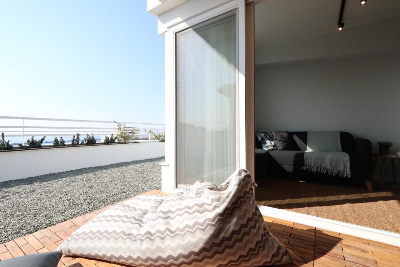 Port De L'Eau Roof Garden Apartment Thessaloniki Exterior photo